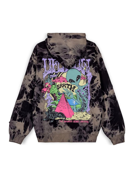 Ufollow Sweatshirt mit Kapuze Mehrfarbig