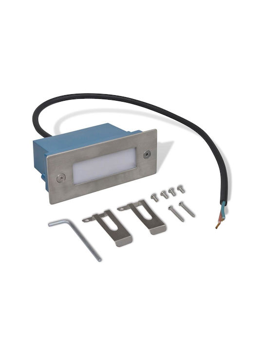 vidaXL Wandmontiertes Außen-Spotlight LED IP54 1W mit Warmweiß Licht 4.4x11.1x5.6εκ.