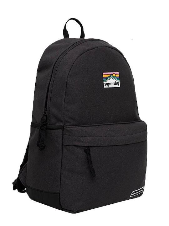 Superdry Vintage Classic Montana School Bag Backpack Junior High-High School in Black color