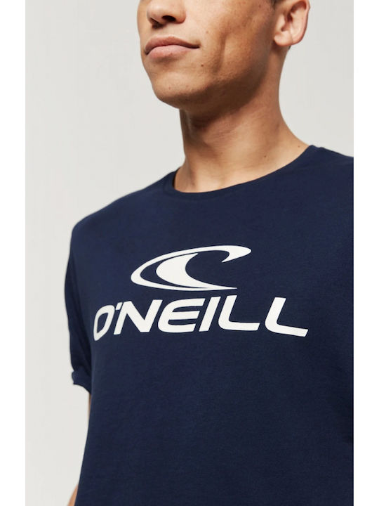 O'neill Ανδρικό T-shirt Navy Μπλε με Λογότυπο