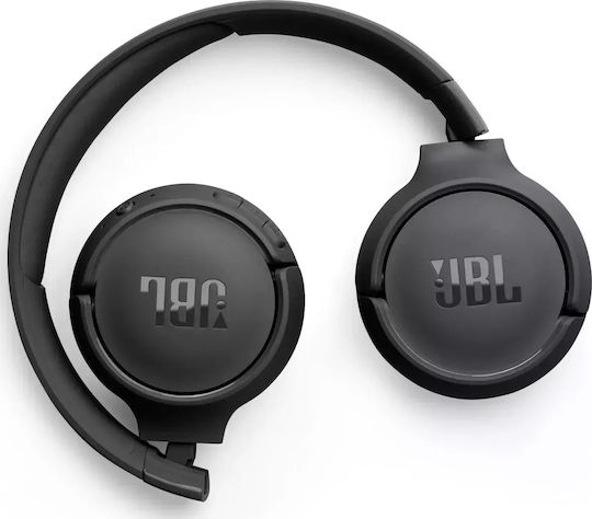 JBL Tune 520BT Ασύρματα / Ενσύρματα On Ear Ακουστικά με 57 ώρες Λειτουργίας και Quick Charge Μαύρα