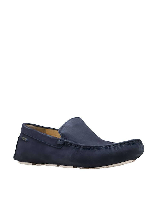 Mexx Gabe Suede Ανδρικά Loafers σε Μπλε Χρώμα