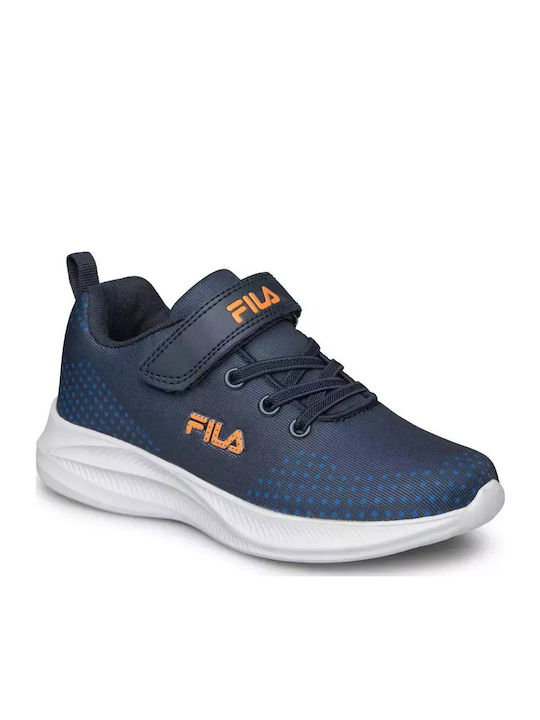 Brett 3 Kids Sneakers with Scratch Navy Blue