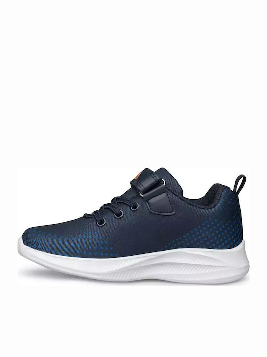 Brett 3 Kids Sneakers with Scratch Navy Blue