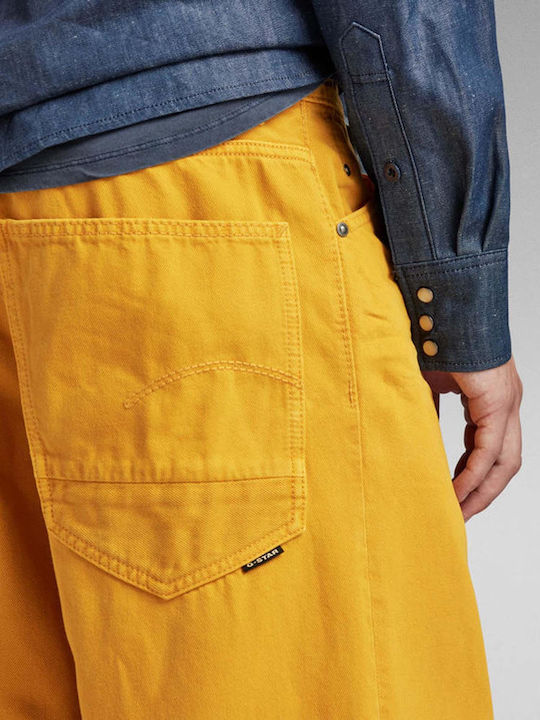 Bam Men's Shorts Jeans Yellow