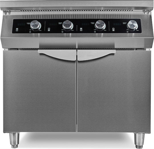 Lappas Ηλεκτρική Εστία Επαγωγική Τετραπλή 17kW 80x70x90cm