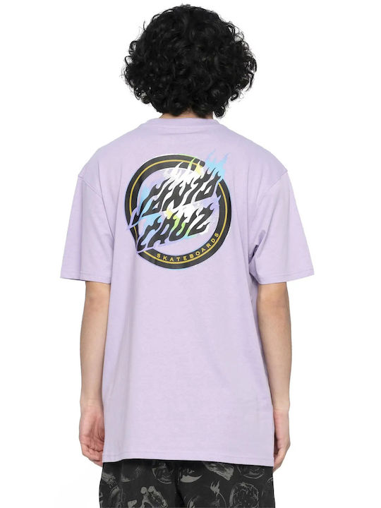 Santa Cruz Men's Short Sleeve T-shirt Purple