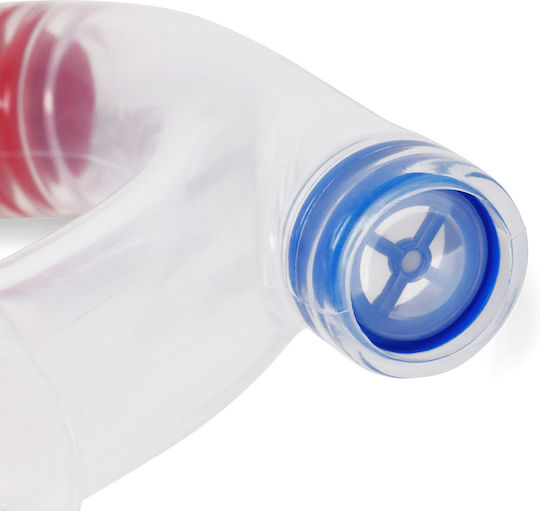 Speedo Centre Snorkel Red with Silicone Mouthpiece