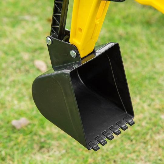 Excavator pentru copii cu pedale cu Pedale Galben