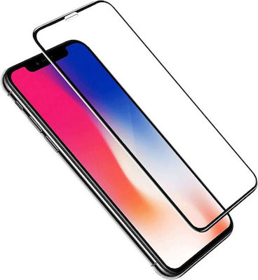 ObaStyle 3D Adeziv Complet Sticlă călită pe toată fața Negru (iPhone 12 mini)