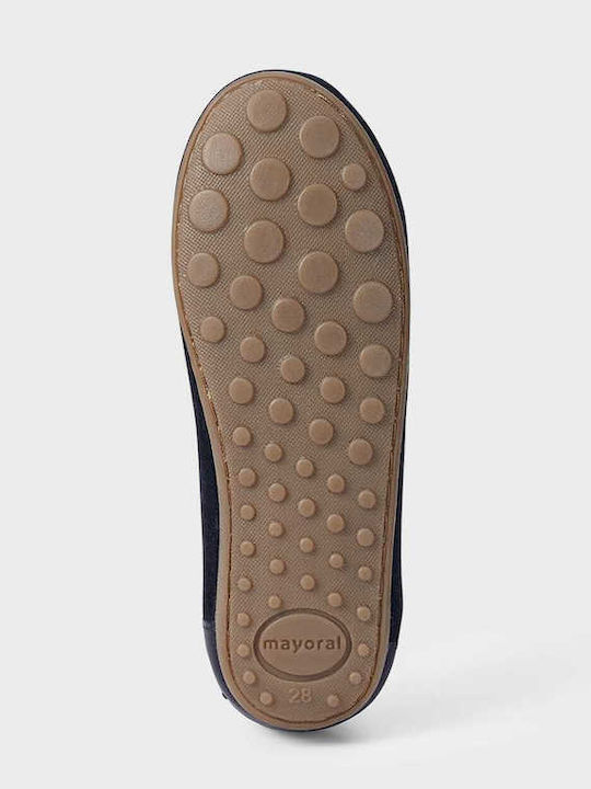 Suede Παιδικά Μοκασίνια Navy Μπλε