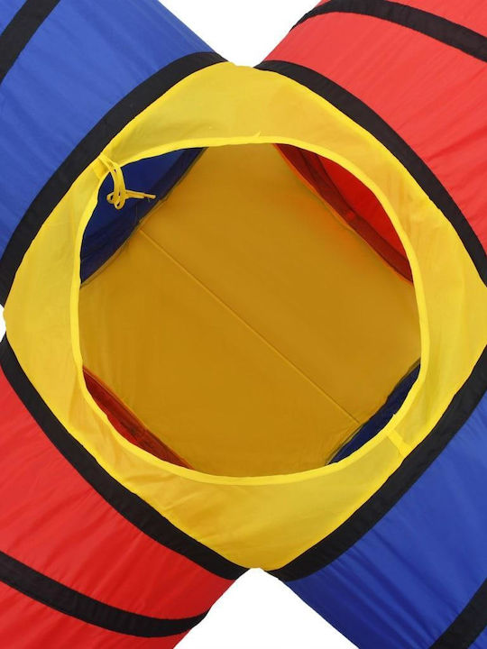 vidaXL vidaXL Play Tent Tunnel Multicolour for 6 Years Old and Above