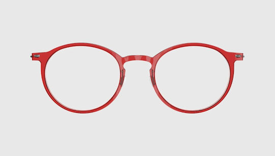 Lindberg Acetate Red Frame 6541-C12/10