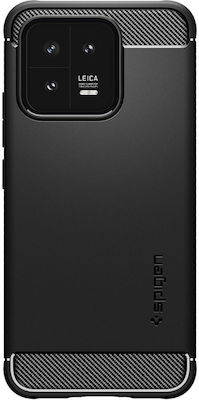 Spigen Rugged Armor Coperta din spate Plastic / Silicon rezistent Negru (Xiaomi 13) ACS05323