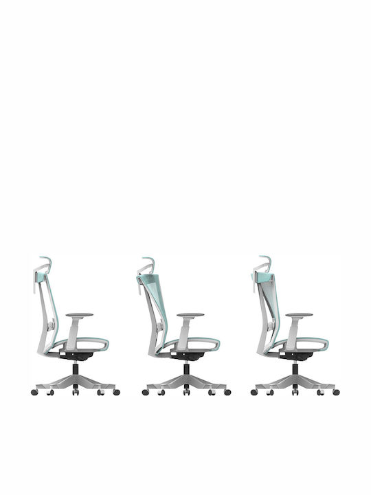 THESIS S6 Bürostuhl Mit Neigen Und Einstellbaren Armen Anthrazit / Schwarz