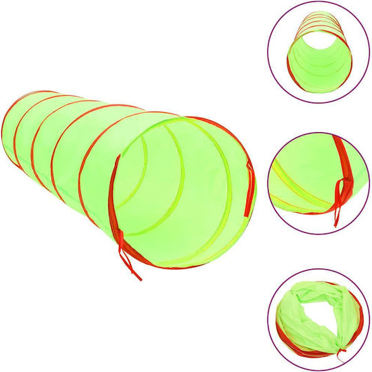 vidaXL Kids Play Tunnel Green