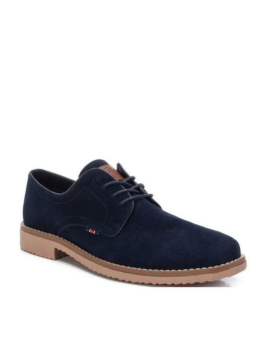 Xti Men's Suede Casual Shoes Navy Blue