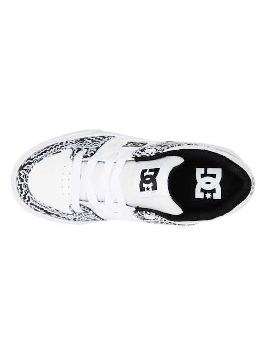 Kids Sneakers Pure Black / White Print