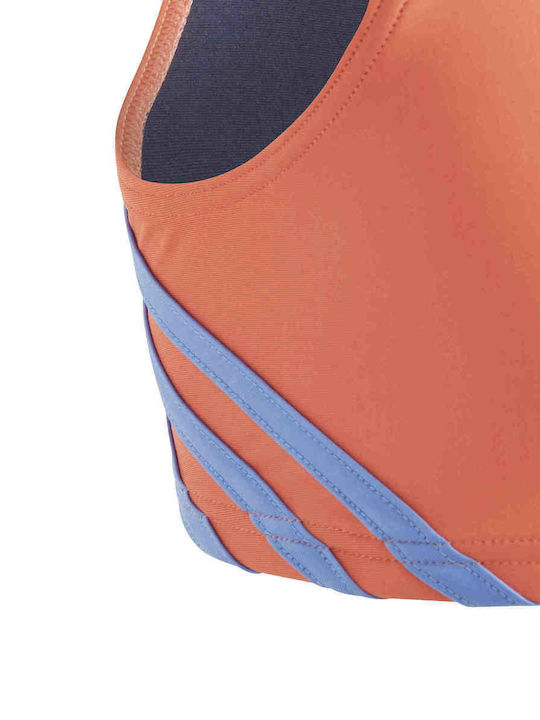 adidas 3-Stripes Kids Swimwear Bikini Orange