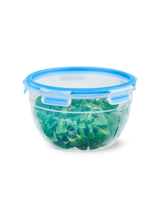 Emsa Clip & Close Lunchbox Kunststoff Blau 2600ml 1Stück