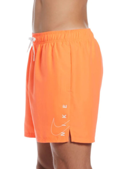 Swoosh 5 Men's Swimwear Shorts Orange