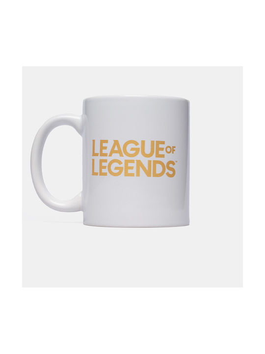 Gim League Of Legends Ceramic Cup White -LGNDS