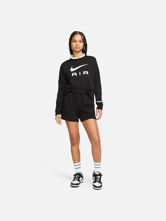 Sportswear Air Γυναικείο Ψηλόμεσο Αθλητικό Σορτς Μαύρο