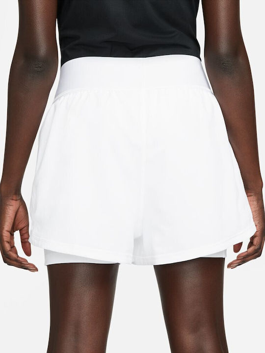 Nike Court Advantage Αθλητικό Γυναικείο Σορτς Λευκό