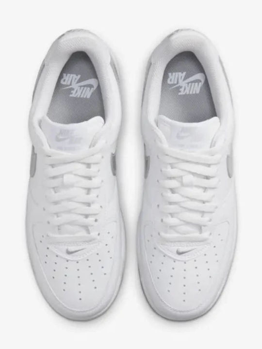 Air Force 1 '07 Herren Sneakers White Metallic / Silver Metallic Gold