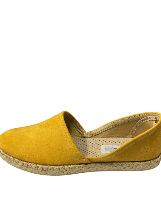 Dicas Damen Espadrilles in Gelb Farbe