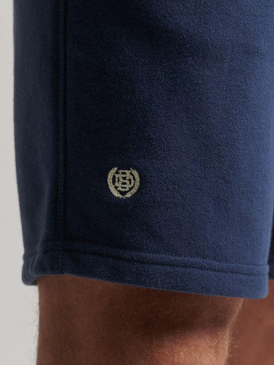 Ovin Vintage Men's Athletic Shorts Navy Blue