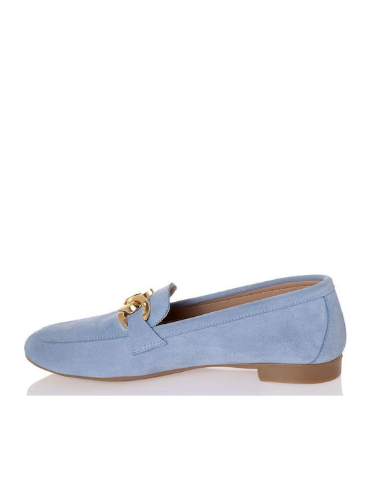 Γυναικεία Loafers σε Γαλάζιο Χρώμα