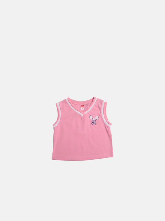 Joyce Kids Set with Shorts Summer 2pcs Pink