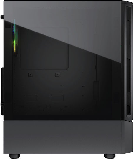 Cougar MX360 RGB Gaming Midi-Turm Computergehäuse mit Seitenfenster Schwarz