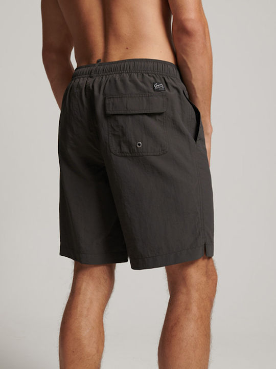 Ovin Vintage Men's Swimwear Shorts Black