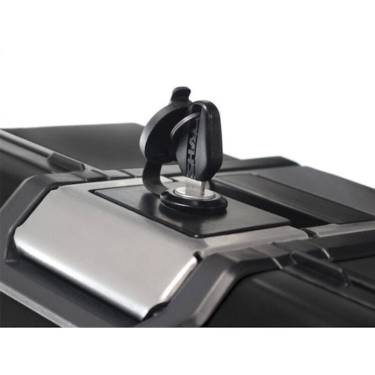 Shad Terra Tr47 Πλαϊνή Βαλίτσα Μοτοσυκλέτας Αριστερή Αλουμινίου 47lt σε Μαύρο Χρώμα