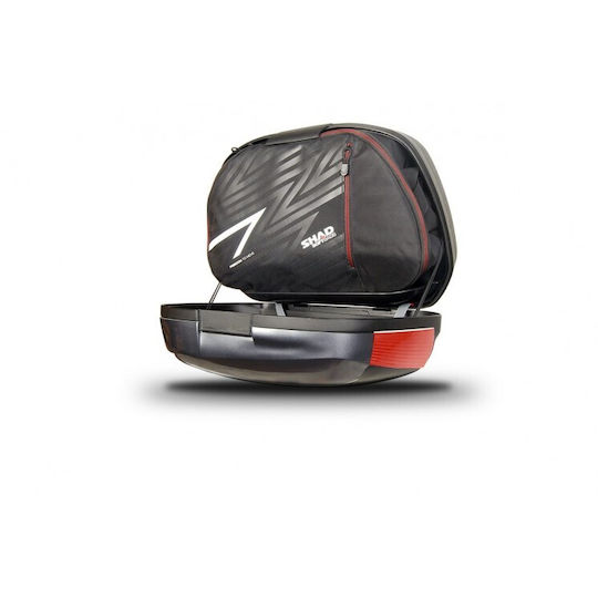 Shad SH43 Motorcycle Hard Side Case 43lt in Red Colour