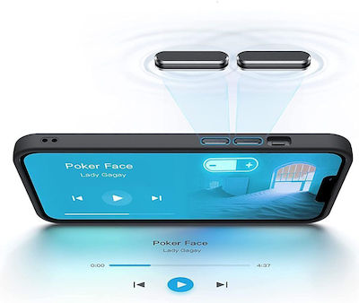 Tech-Protect Magmat MagSafe Coperta din spate Silicon / Plastic Albastru (iPhone 12 / 12 Pro)
