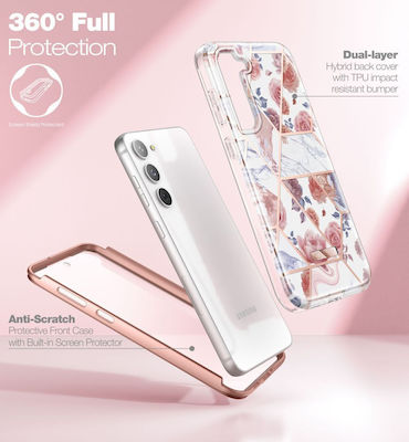 Tech-Protect Acoperire completă 360 Marble (Galaxy S23)