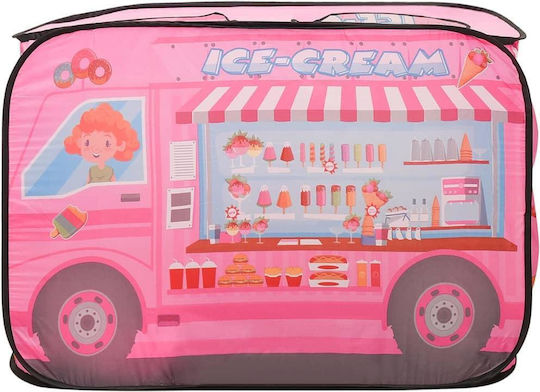 vidaXL Kids Vehicle Play Tent Pink