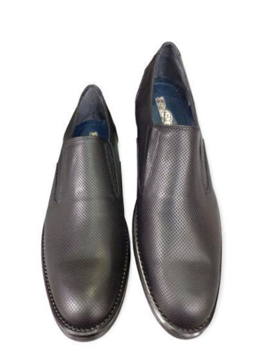 Men's Synthetic Leather Casual Shoes Black