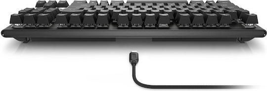Dell Alienware AW420K Gaming Mechanical Keyboard Tenkeyless with Cherry MX Red switches and RGB lighting (English US) Dark Side of the Moon