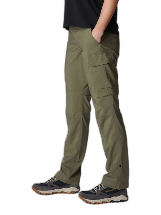 Columbia Silver Ridge Utility Convertible Women's Hiking Long Trousers Green