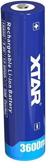 XTAR Презареждаща батерия 18650 Li-ion 3600mAh 3.7V 1бр