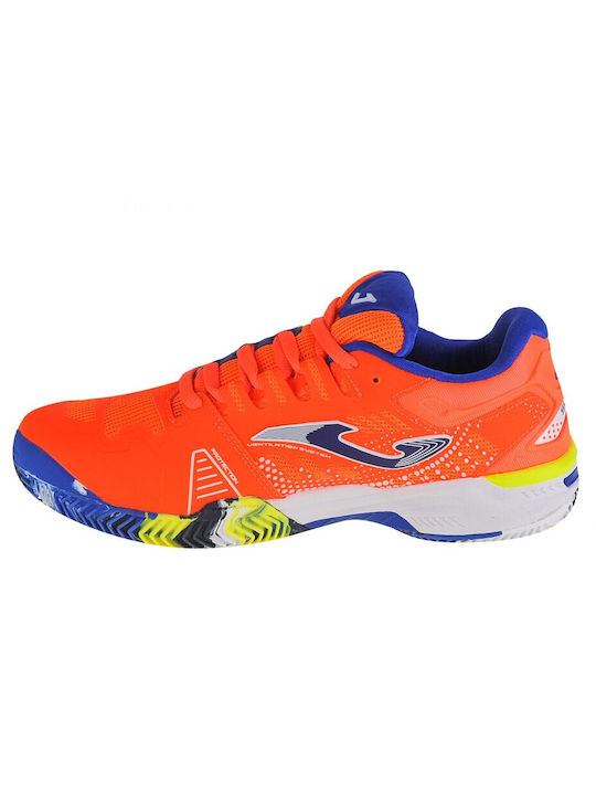 Joma Αθλητικά Παιδικά Παπούτσια Τέννις Slam Πορτοκαλί
