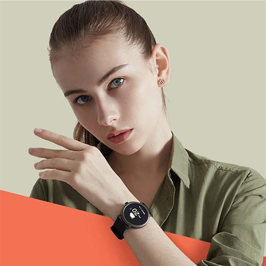Mibro Air 42mm Smartwatch mit Pulsmesser (Schwarz)