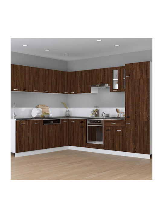 Wall Cabinet Brown L29.5xW31xH60cm