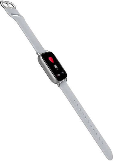 Haylou RS4 LS12 37mm Smartwatch with Heart Rate Monitor (Silver)