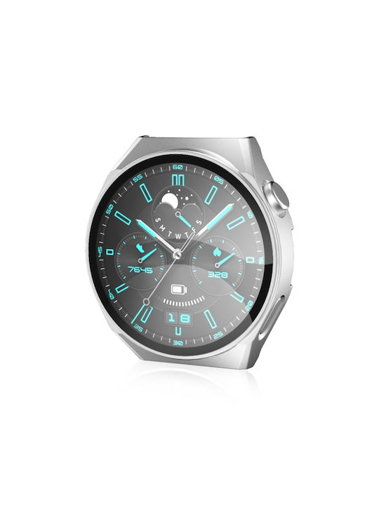 Plastic Case in Silver color for Huawei Watch GT 3 Pro