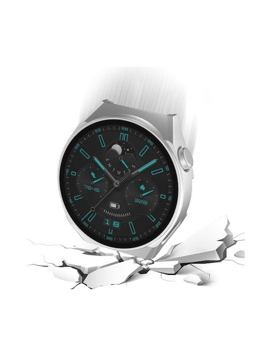 Plastic Case in Silver color for Huawei Watch GT 3 Pro